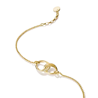 Thomas Sabo Together 18k Gold Plated Bracelet with White Zirconia