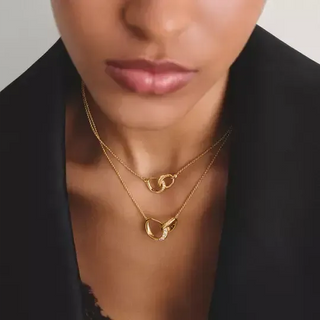Thomas Sabo Together 18k Gold Plated Chain with White Zirconia