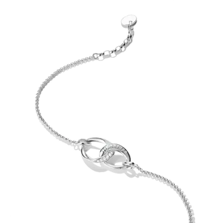 Thomas Sabo Together Sterling Silver Bracelet with White Zirconia
