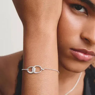 Thomas Sabo Together Sterling Silver Bracelet with White Zirconia