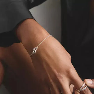 Thomas Sabo Together Sterling Silver Bracelet with White Zirconia