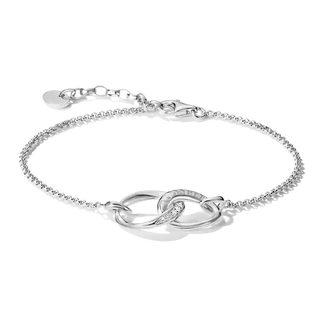 Thomas Sabo Together Sterling Silver Bracelet with White Zirconia
