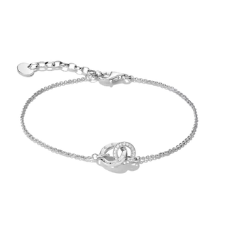 Thomas Sabo Together Sterling Silver Bracelet with White Zirconia