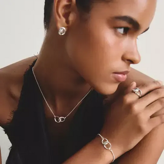 Thomas Sabo Together Sterling Silver Chain with White Zirconia