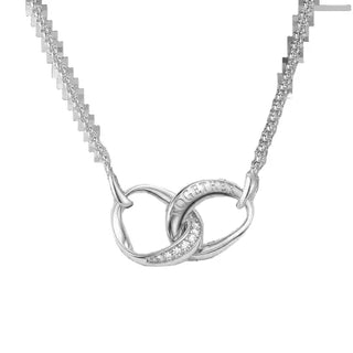 Thomas Sabo Together Sterling Silver Chain with White Zirconia