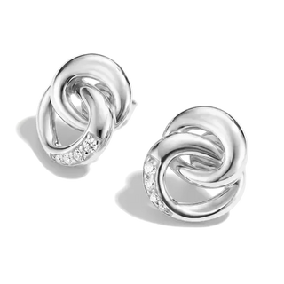 Thomas Sabo Together Sterling Silver Ear Studs with White Zirconia