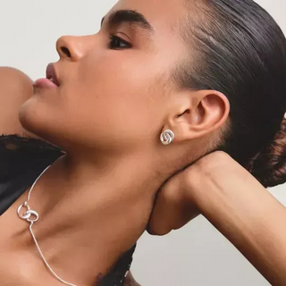 Thomas Sabo Together Sterling Silver Ear Studs with White Zirconia