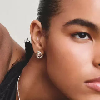 Thomas Sabo Together Sterling Silver Ear Studs with White Zirconia