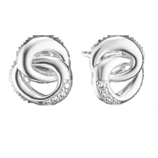 Thomas Sabo Together Sterling Silver Ear Studs with White Zirconia