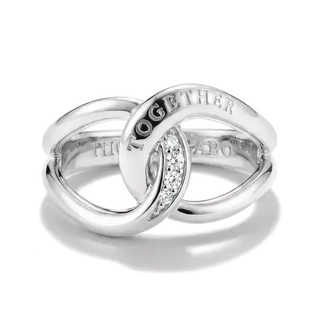 Thomas Sabo Together Sterling Silver Ring with White Zirconia