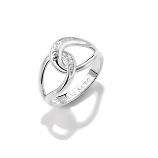 Thomas Sabo Together Sterling Silver Ring with White Zirconia