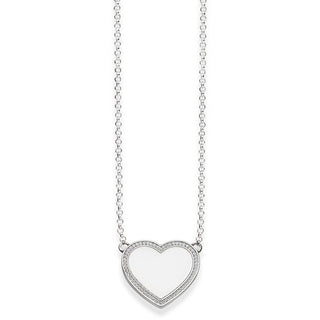 Women-Necklace Glam & Soul 925 Sterling Silver Zirconia white