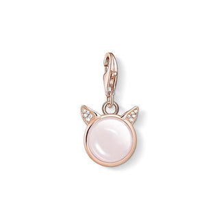 Thomas Sabo charm pendant cats ears rose gold