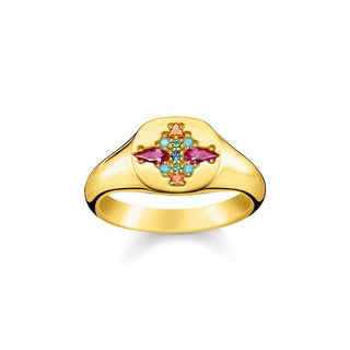 Thomas Sabo ring colourful stones