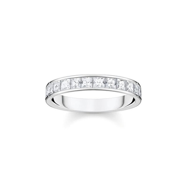 Thomsa Sabo Elegant Women's Sterling Silver Band Ring