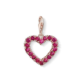 CHARM PENDANT RED HEART