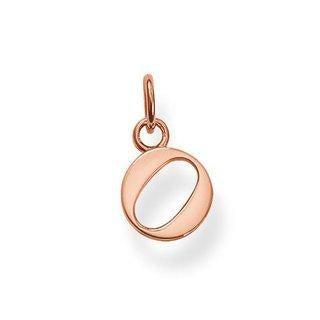 Rose Gold Plated Letter O