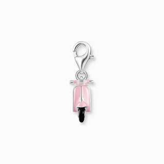 Thomas Sabo Charm Pendant - Pink Scooter Silver