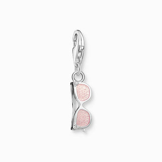 Thomas Sabo Charm Pendant - Pink Sunglasses with White Stones