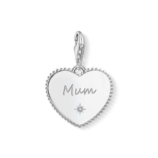 Thomas Sabo Charm pendant Heart mum silver