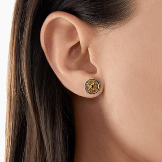 Thomas Sabo Ear studs elements of nature gold