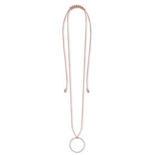 Thomas Sabo Little Secrets Silver Circle Beige Charm Necklace