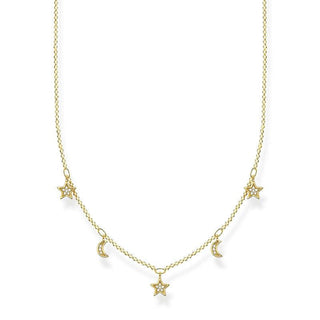 Thomas Sabo Necklace crescent moons & stars