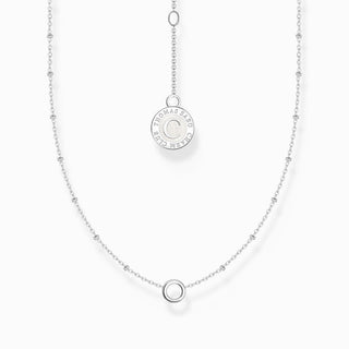 Thomas Sabo Necklace with Round Pendant and Little Balls Silver