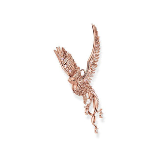 Thomas Sabo Pendant Phoenix With Pink Stones Rose Gold