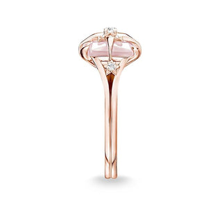 Thomas Sabo Rose Gold Large Stone / Star Ring