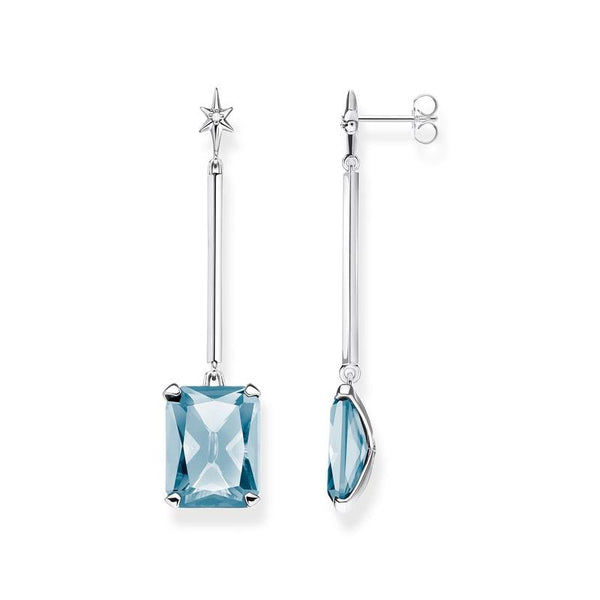 Thomas Sabo earrings Blue stone with star Thomas Sabo South Africa