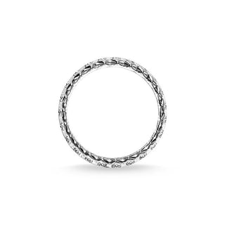 Thomas Sabo ring leaves crown silver