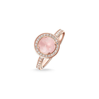 Thomas Sabo solitaire ring light of luna pink